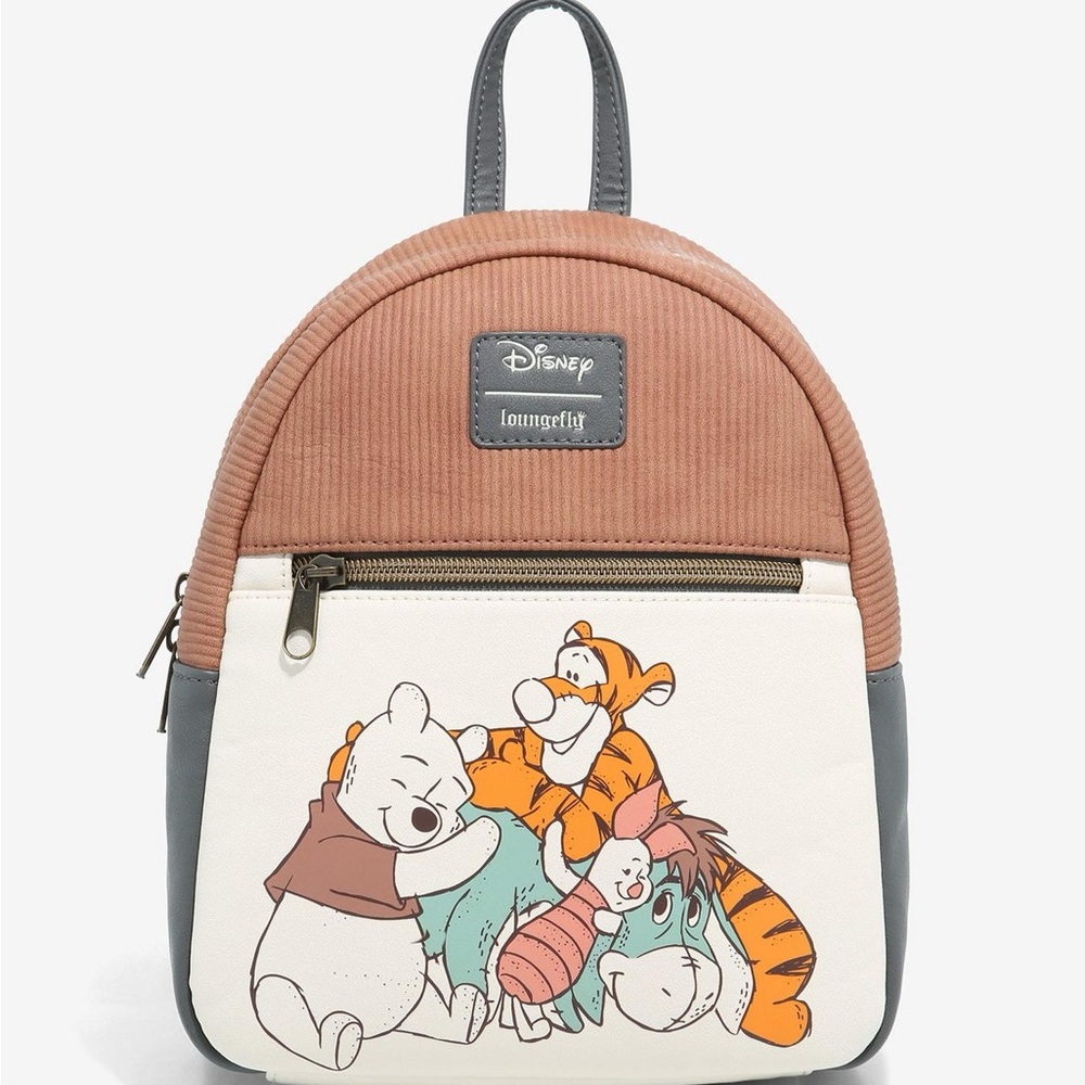 Loungefly Disney Winnie The Pooh Group Hug Mini Backpack